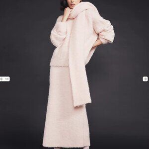 River Island Pink Fluffy Knit Jumper